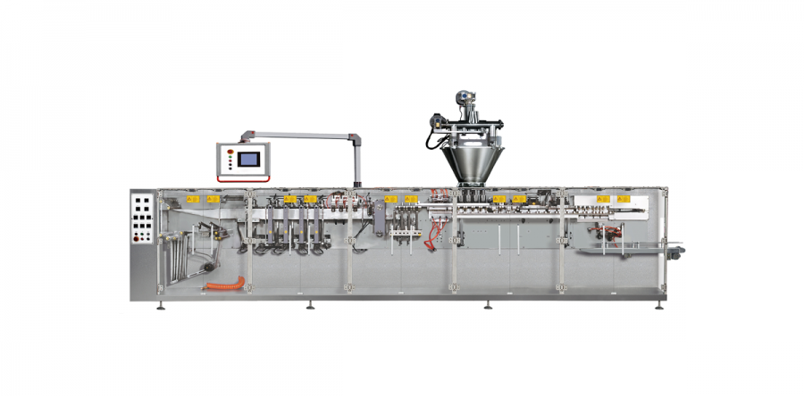high speed roll stock pouching machines